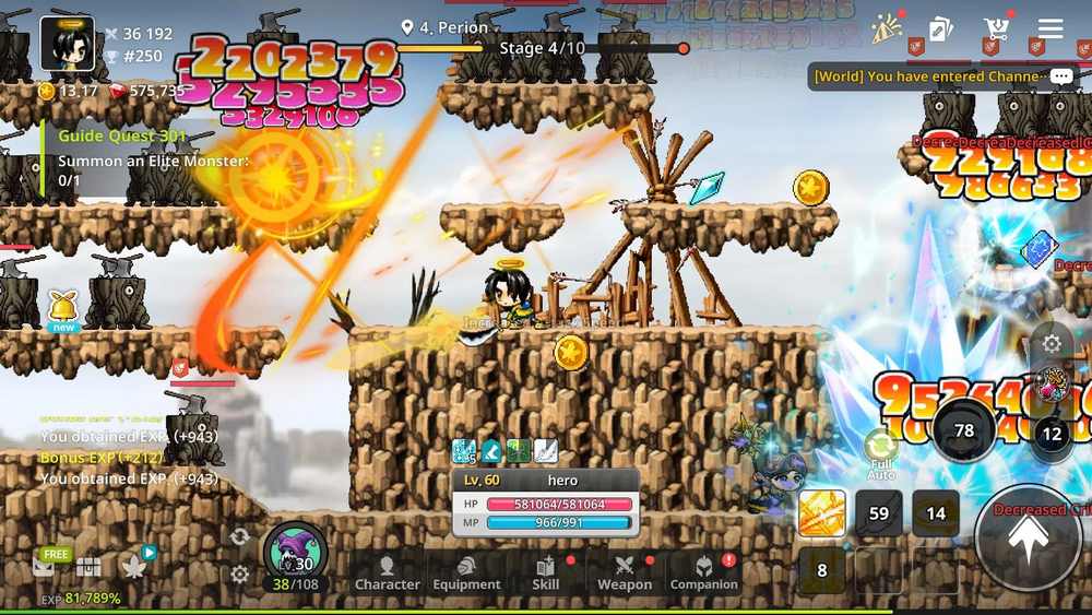Screenshot de MapleStory Idle RPG