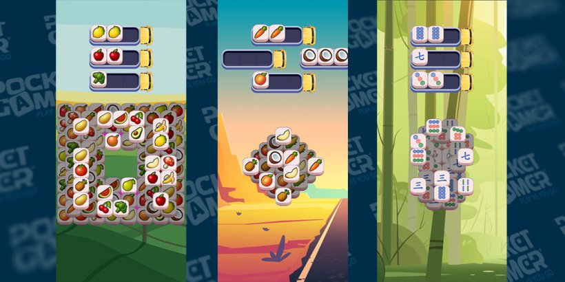 different tile matching grids and levels