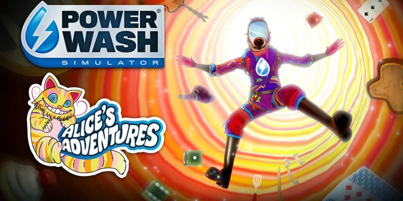 PowerWash Simulator releases new Alice's Adventures expansion for Apple Arcade