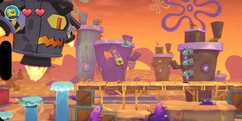 SpongeBob Patty Pursuit 2 sees SpongeBob and Plankton teaming up to save Bikini Bottom, coming soon to Apple Arcade