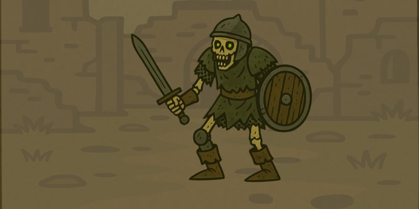 a skeleton warrior ambush