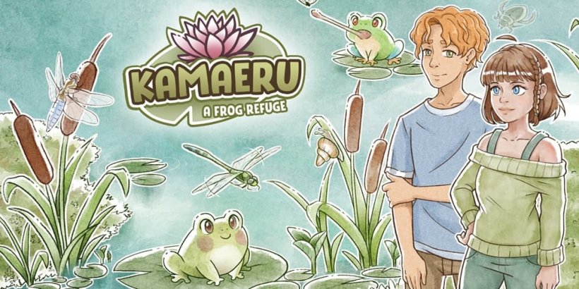 Kamaeru: Frog Refuge lets you fill your garden with adorable amphibians, now in pre-registration