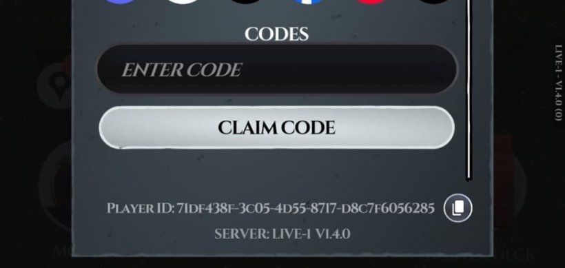 code redeem window in clans of london