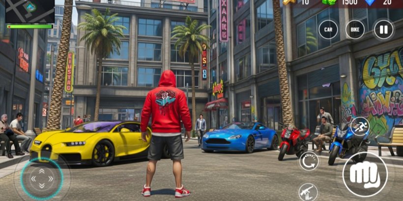 Mad Street Crime Hustle Game swerves onto Android with chaotic open world energy