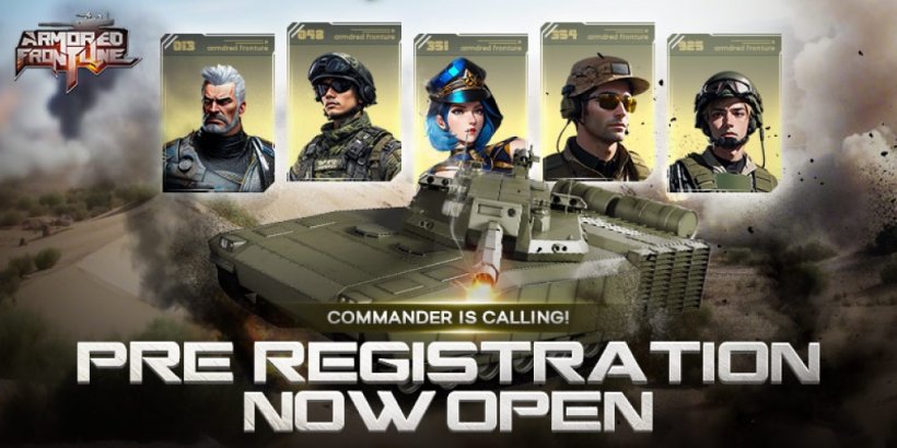 Armored Frontline: Warzone is a tank battler that has opened global pre-registration ahead of launch