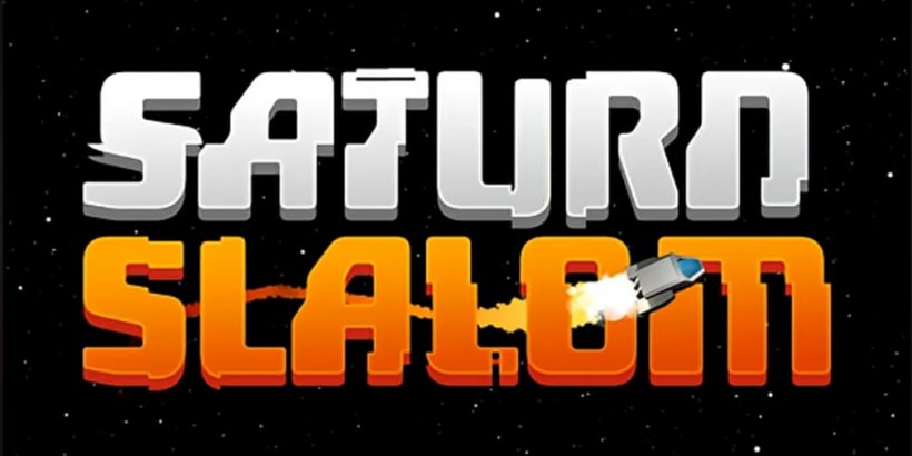 Saturn Slalom is a fast-paced obstacle course through space from Noodlecake Games