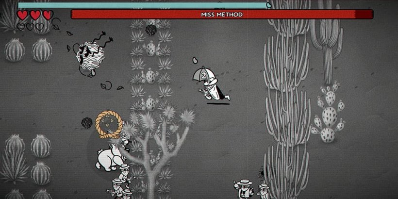 Poncho battling Ms. Method