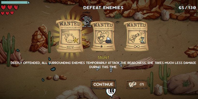 Ability upgrade options