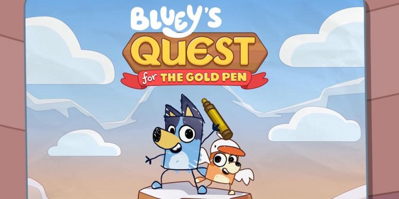 Bluey's Quest for The Gold Pen launches on iOS with plenty of hand-drawn adventures for the whole family