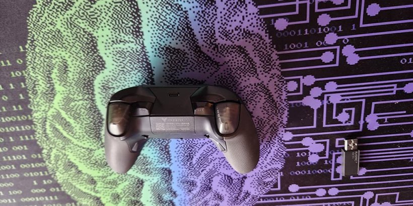 View of the Flydigi Vader 5 Pro's triggers