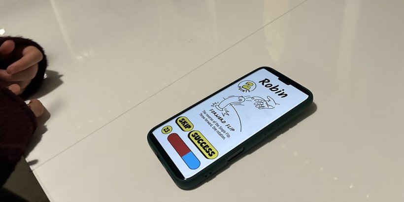 The screen on Trickshot Corncob