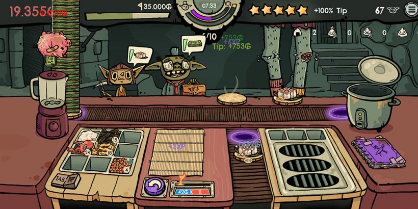 Level inside Goblin Sushi
