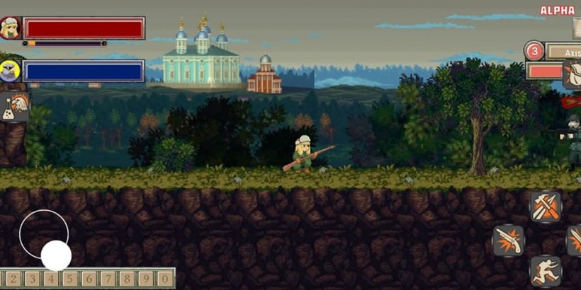 Katyusha is a new retro side-scrolling adventure set during the Second World War