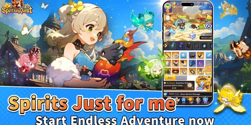 Spirit King Quest hopes to offer up a cutesy adventure as it arrives on iOS and Android worldwide