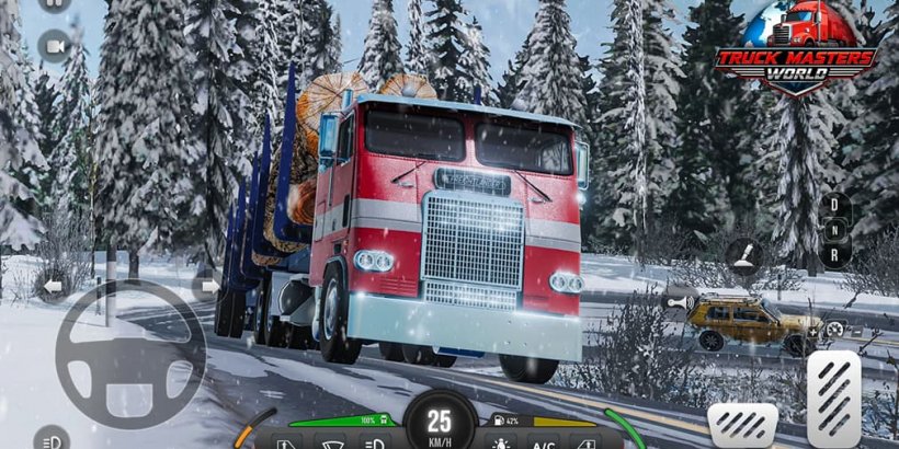 Truck Masters offers up the open road for you to roam on iOS and Android