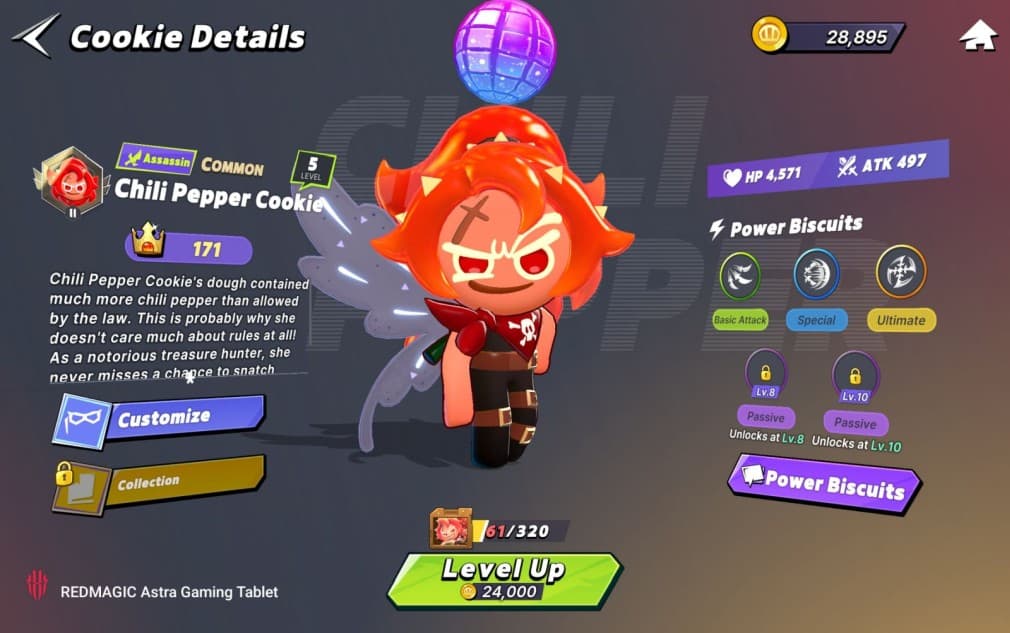 chili pepper cookie level 5 in ovensmash