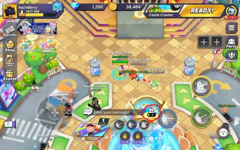 icon where you can add friends in cookie run ovensmash