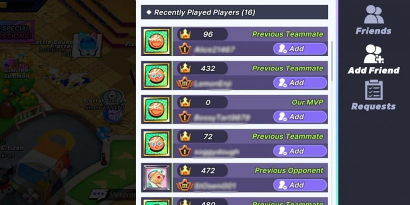 How to add friends in Cookie Run: OvenSmash