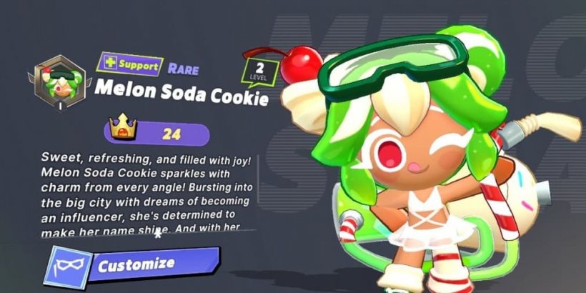 Cookie Run: OvenSmash Melon Soda Cookie best build & guide