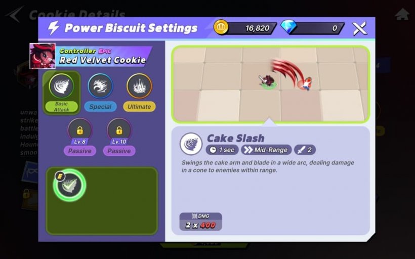 skills for red velvet cookie