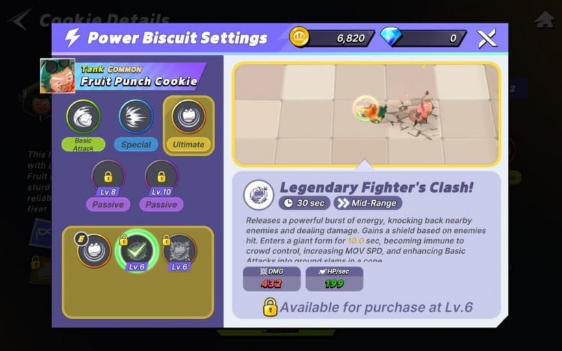 skills for fruit punch cookie