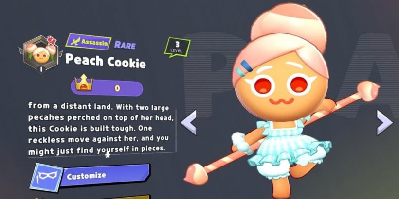 Cookie Run: OvenSmash Peach Cookie best build & guide
