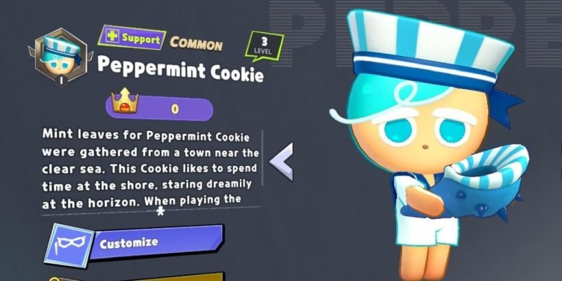 Cookie Run: OvenSmash Peppermint Cookie best build & guide