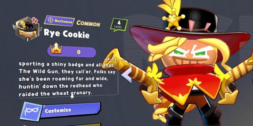 Cookie Run: OvenSmash Rye Cookie best build & guide