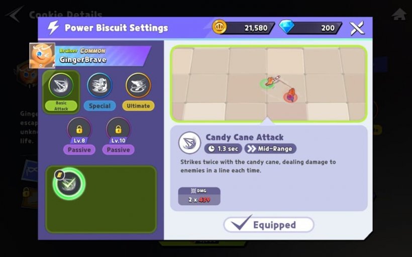 skills for gingerbrave