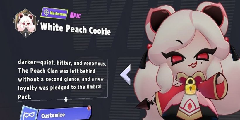 Cookie Run: OvenSmash White Peach Cookie best build & guide