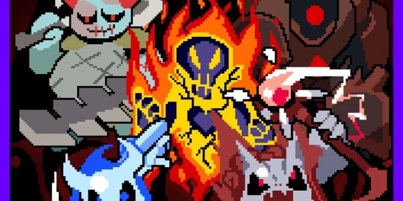 Overgeared Hero is a pixel-art roguelike RPG with backpack management elements, coming soon to iOS and Android