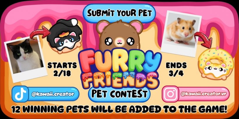 Make your pets famous with Merge Donuts’ first-ever Furry Friends fan contest