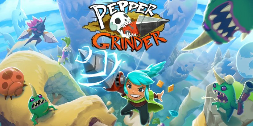 Pepper Grinder brings a big drill and big fun to mobile courtesy of Crunchyroll