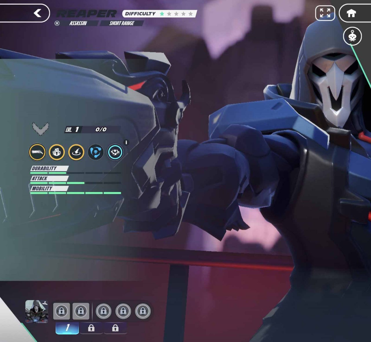 a dark character in a hood with a reaper mask