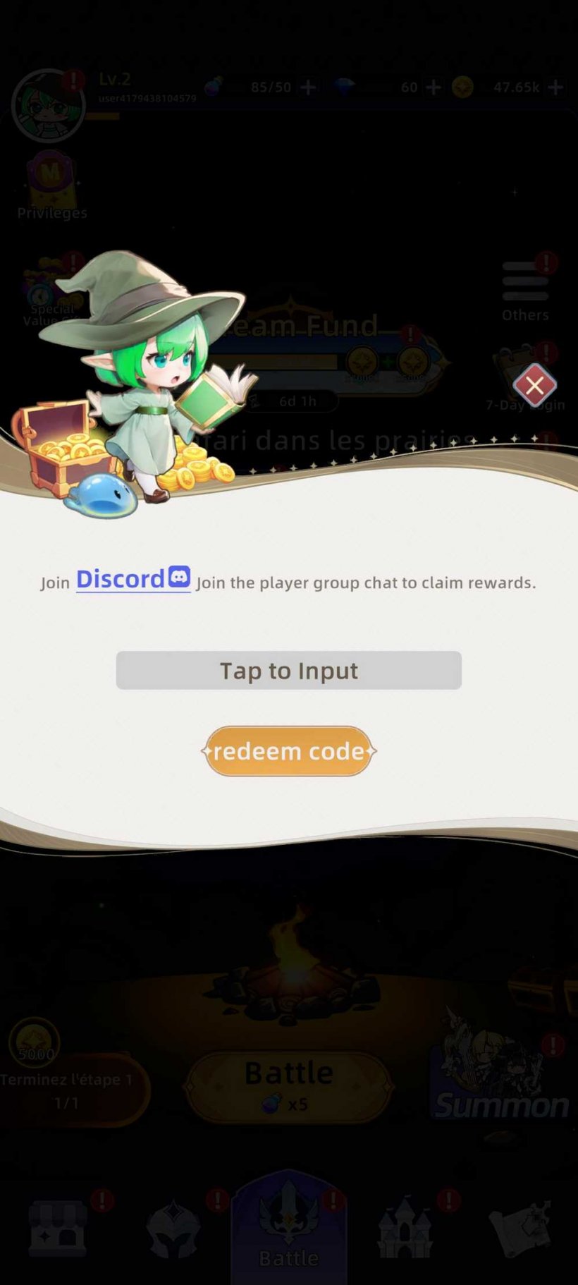 discord redeem code