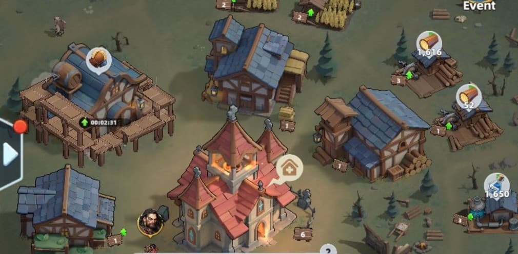 base overview of the sanctuary and surrounding buildings