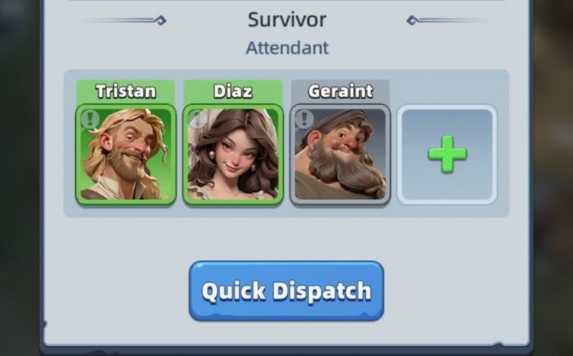 dispatching survivors