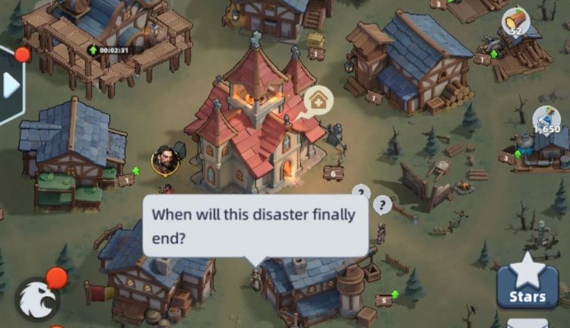 base building with sanctuary and other buildings