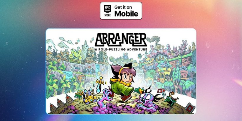Arranger: A Role-Puzzling Adventure is free to claim on the Epic Games Store for mobile