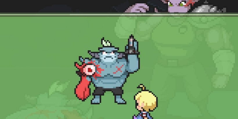 Roy playing with a toy rocketship to cheer up Meg during battle