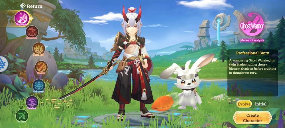 The Ghost Warrior class