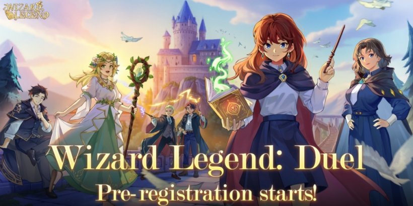 Wizard Legend: Duel opens pre-registration with familiar magic academy vibes