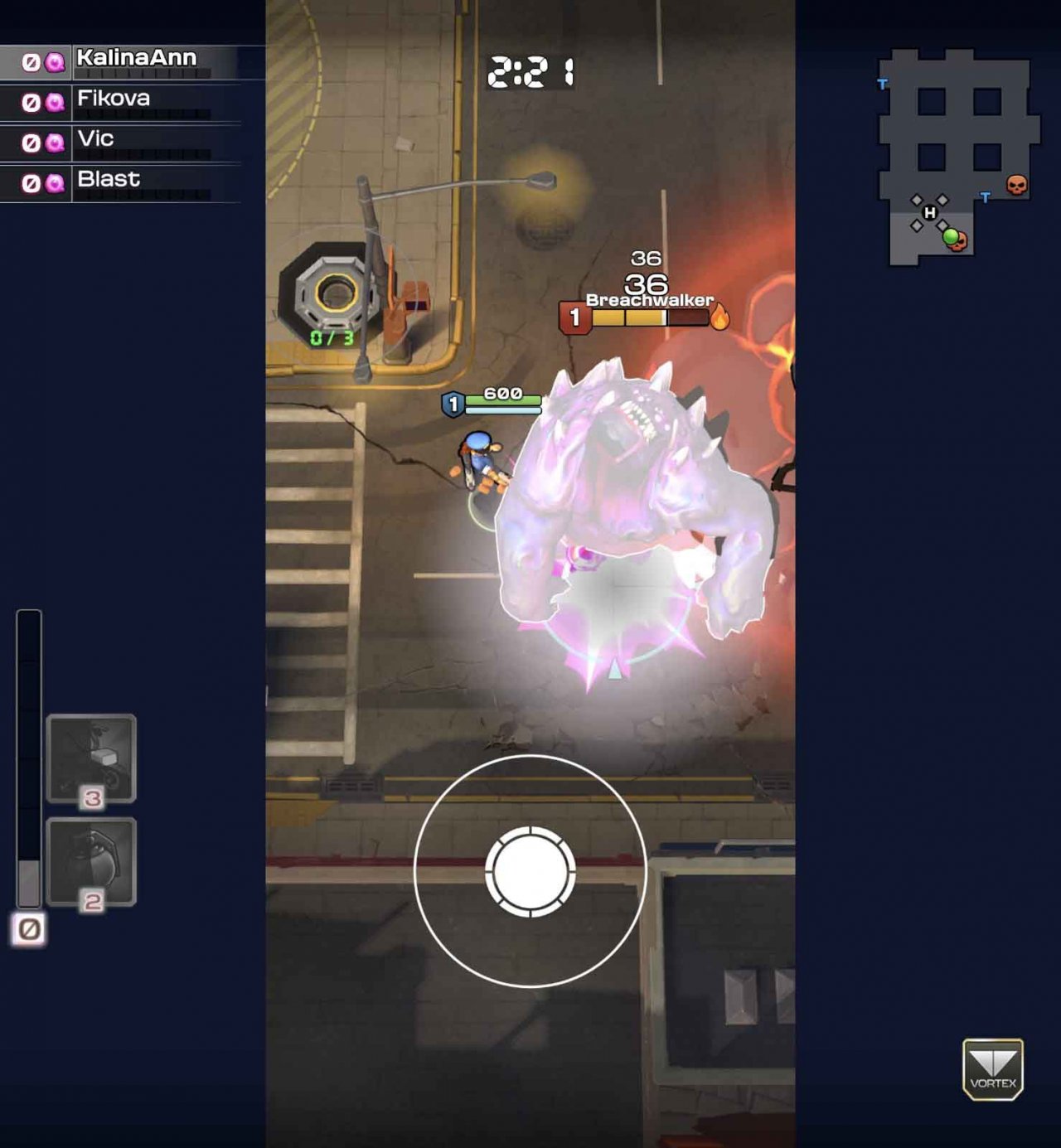 a policewoman fighting a giant monster in the streets