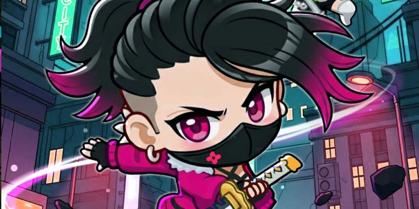 Ninja Gangsters launches its cyberpunk idle RPG goodness with a 7-day login event