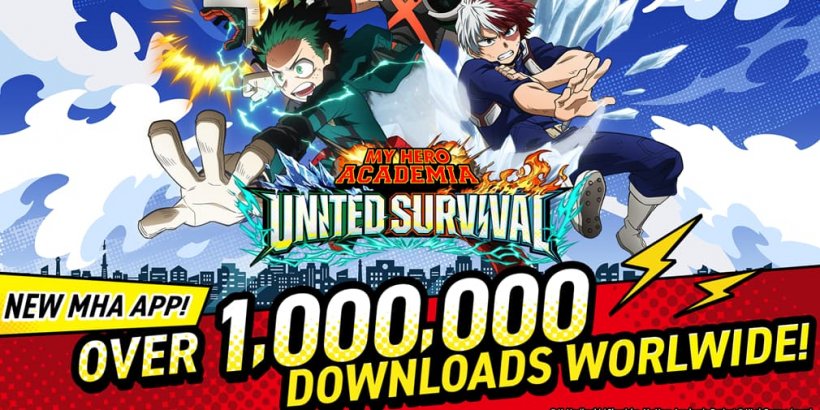 My Hero Academia United Survival hits one million downloads in less than a month since launch