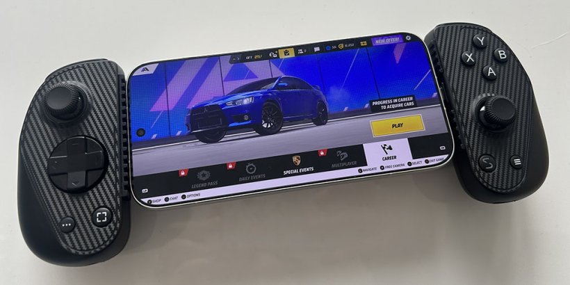 Serafim S3 with a game playing in it