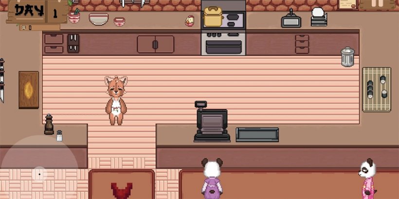 In the kitchen of Gourmet Heaven