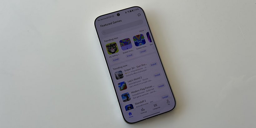 Honor 600 on the gaming screen