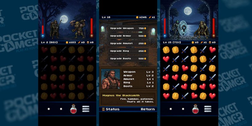 Screenshots from Dungeon Story