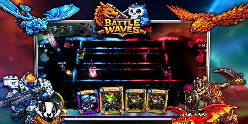 Battle Waves: Mobile is an upcoming, deck-building auto-battler, promising endless combinations